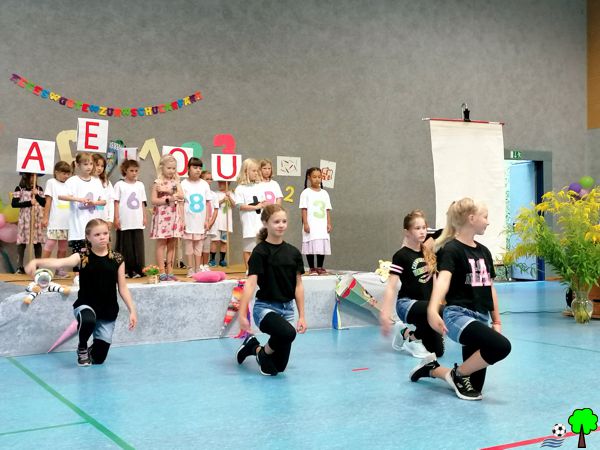 Tanzgruppe der Müggelschlößchen-Schule