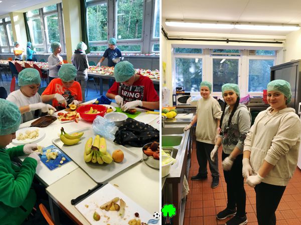 Aktion "Gesundes Pausenbrot" Müügelschlößchen-Schule
