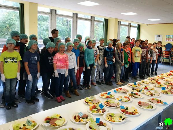 Aktion "Gesundes Pausenbrot" Müügelschlößchen-Schule