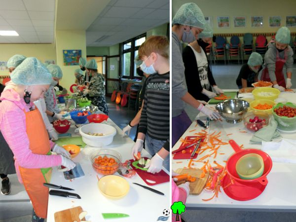 Gesundes Pausenbrot - Müggelschlößchen-Schule